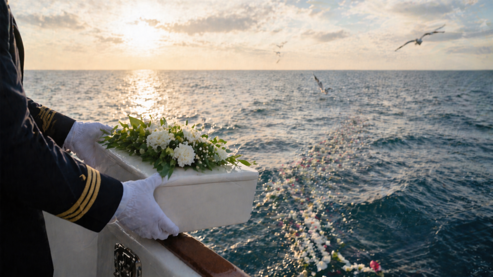 Burial At Sea Explained