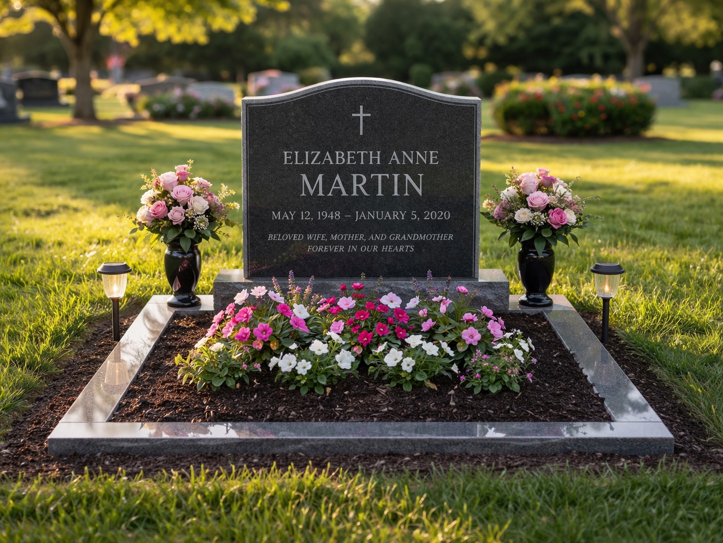 The History and Symbolism of Flowers on Graves