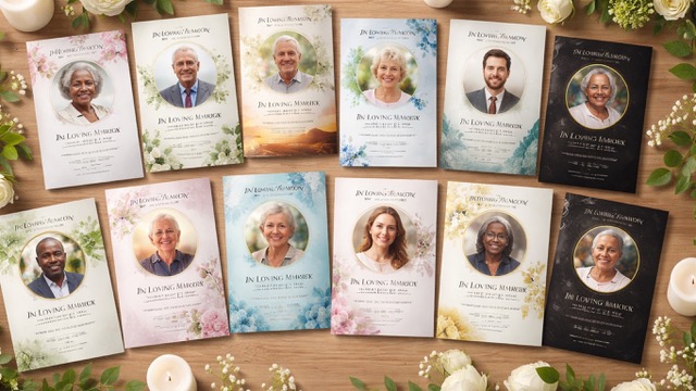 The Basics of Creating A Funeral Program