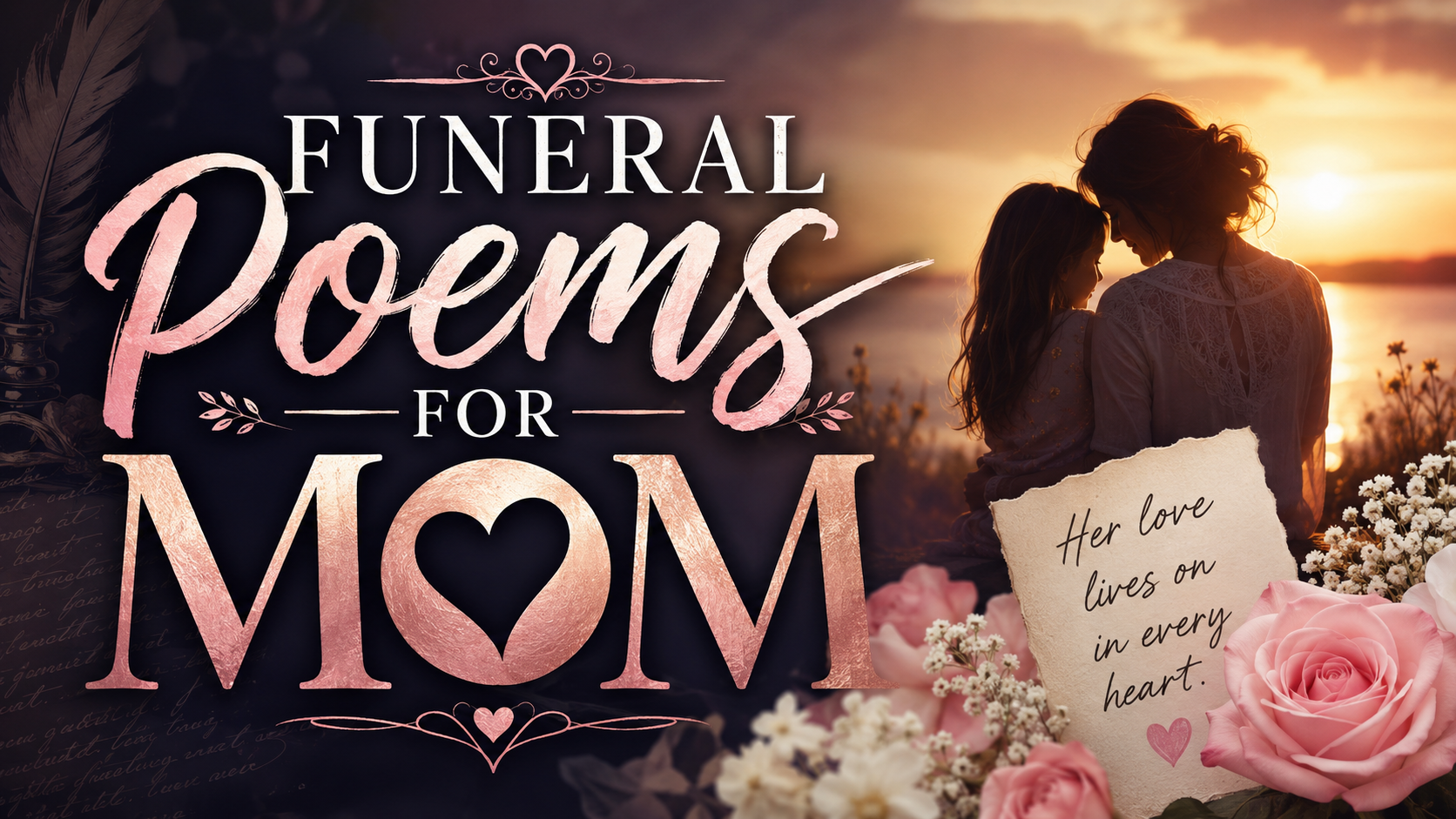 Funeral Poems For Mom: Heartfelt Words to Honor Her Life and Legacy
