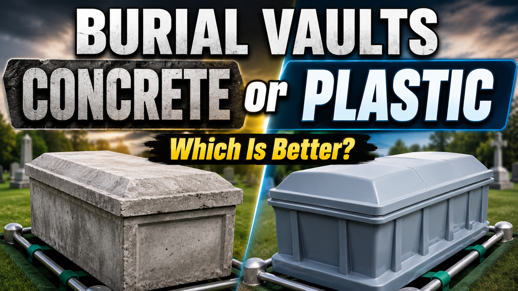 Concrete or Plastic Burial Vaults: Which Should You Choose?