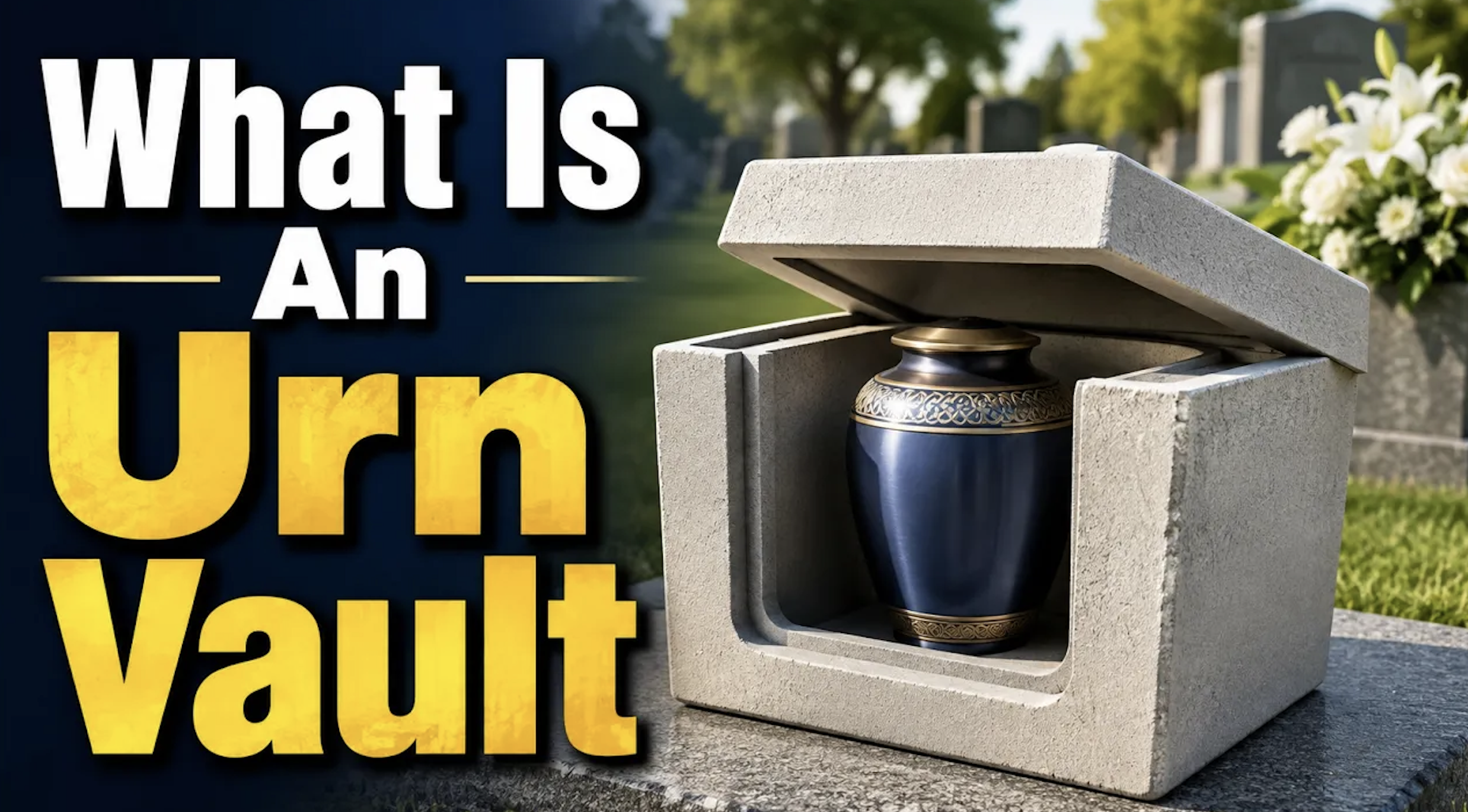 What Is an Urn Vault? Everything Families Need to Know