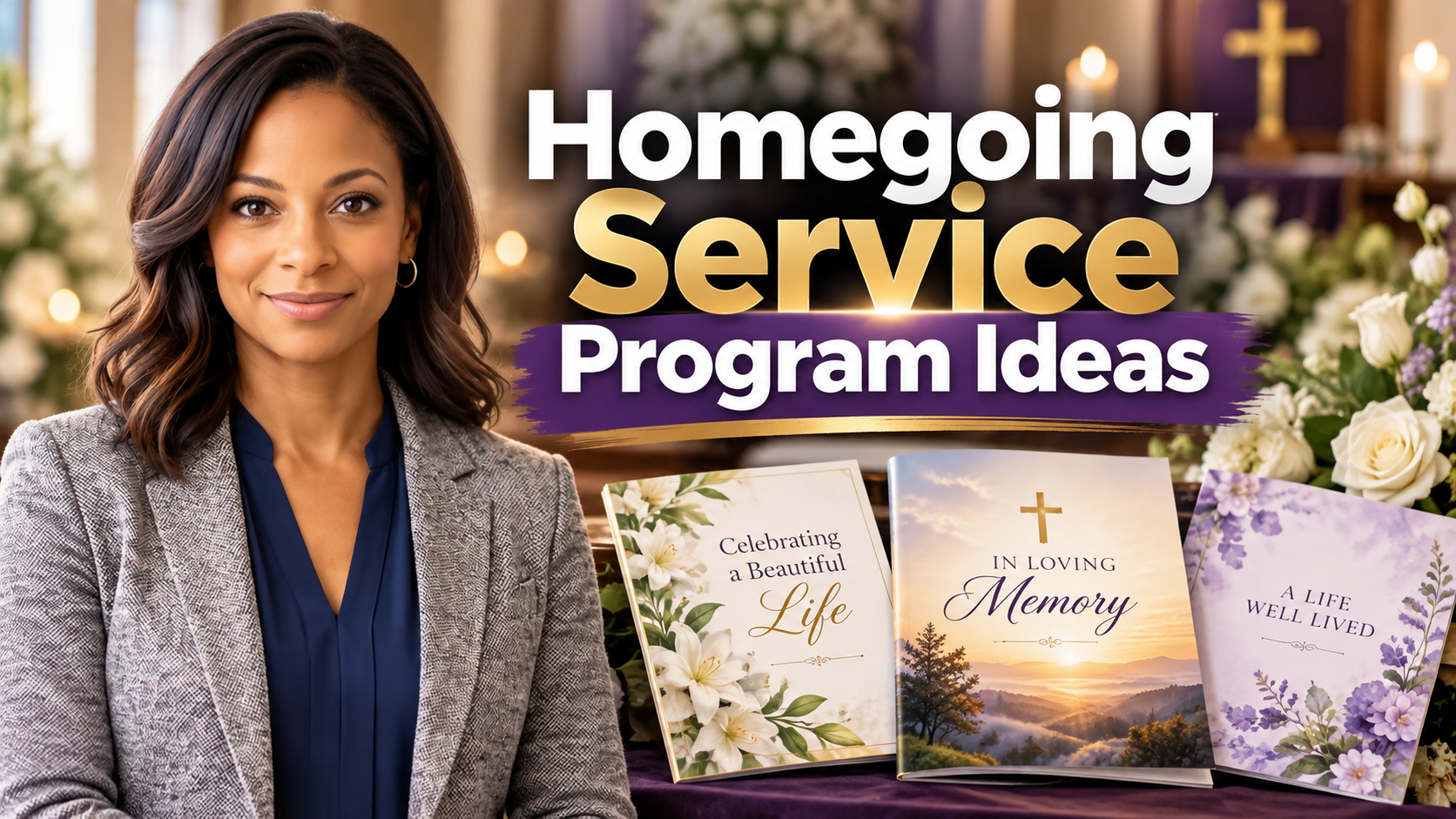 Homegoing Service Program: A Complete Guide to Order of Service, Obituary, and Design